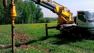 Заказать монтаж винтовых свай в Черкесск - цена под ключ с доставкой от 1841 шт